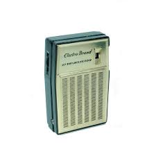 Vintage Electro Brand 12 Transistor Radio Gold and Black